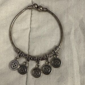 Silver Charm Bracelet
